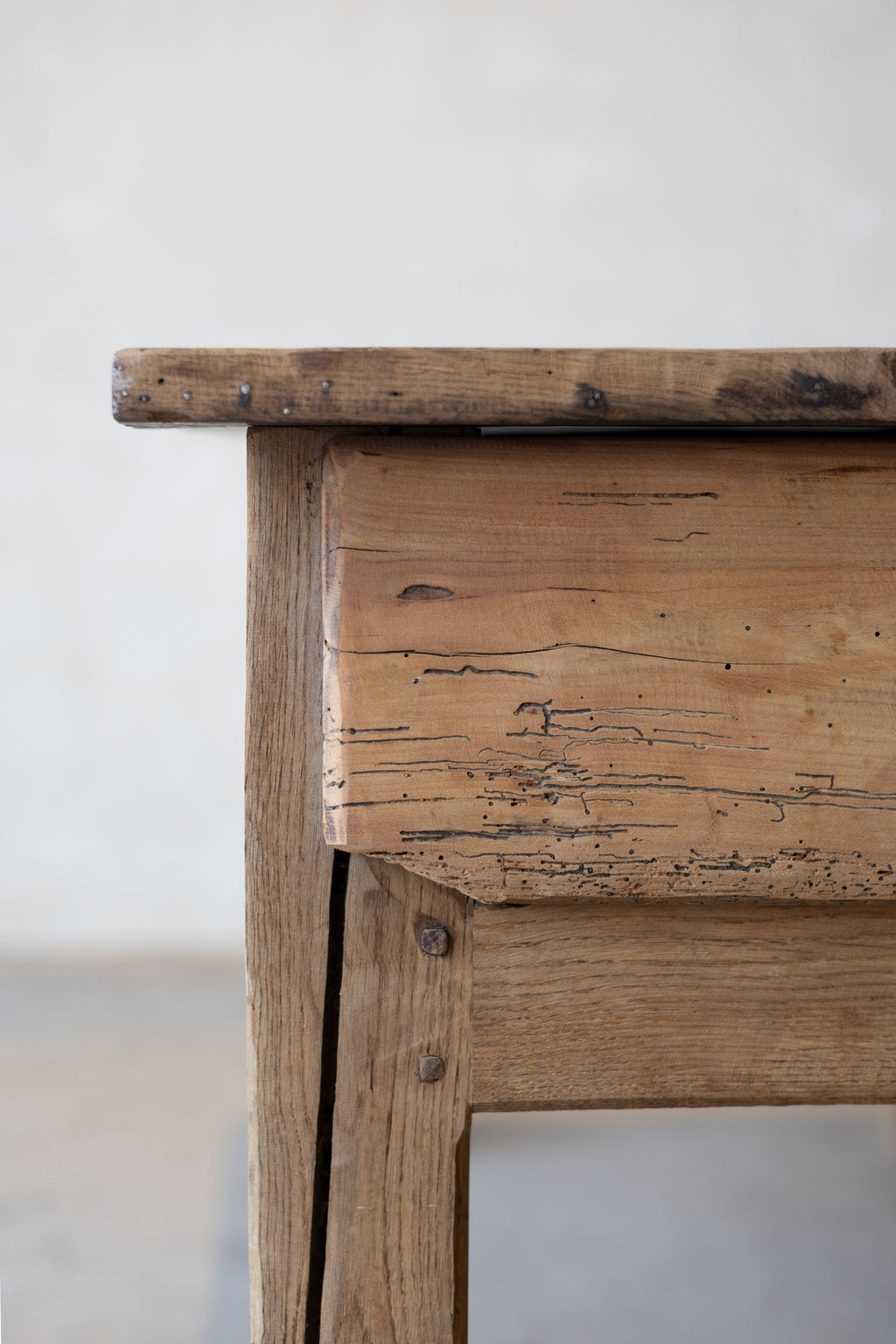 French Oak Dough Table