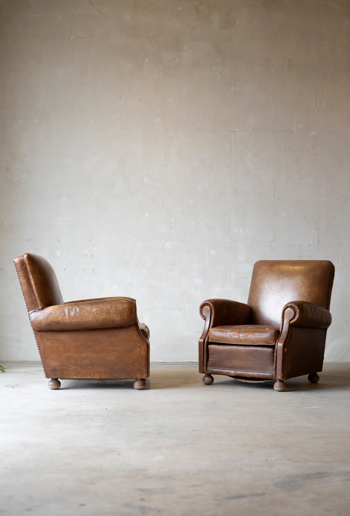 1930s Montpellier Sheepskin Club Chairs (Pair) Main image