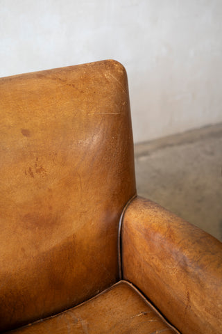 1930s Montpellier Sheepskin Club Chairs (Pair)