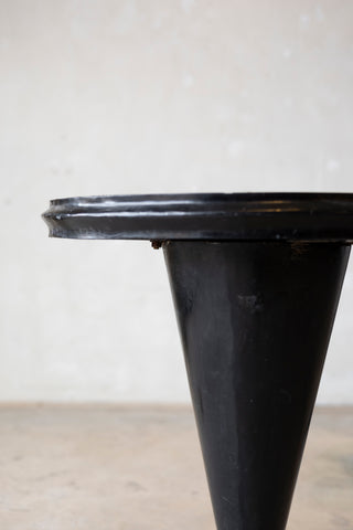 Pair Of Iron and Wood Bistro Tables