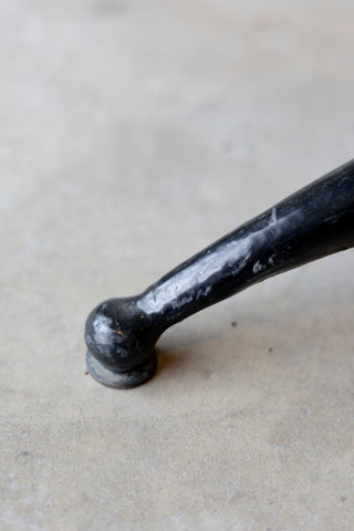 Pair Of Iron and Wood Bistro Tables