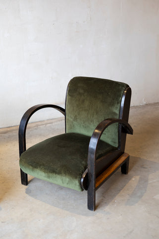 1930s Halabala-Style Bentwood Armchairs (Pair)