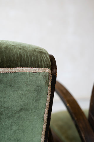1930s Halabala-Style Bentwood Armchairs (Pair)