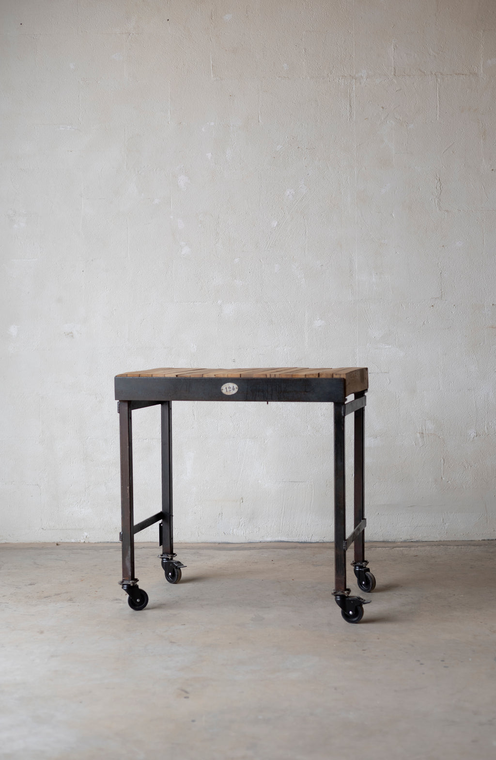 1930s Chartres Rolling Kitchen Island