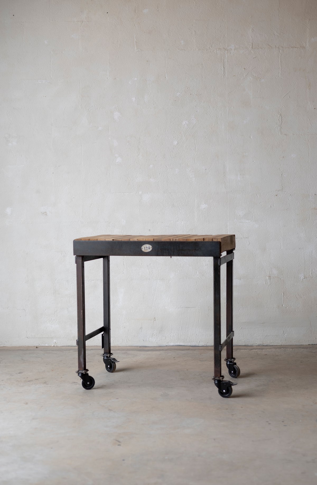 1930s Chartres Rolling Kitchen Island