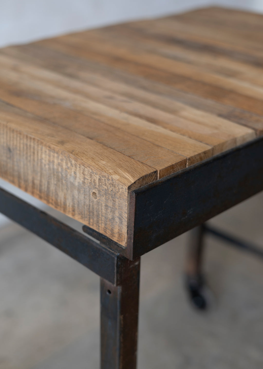 1930s Chartres Rolling Kitchen Island