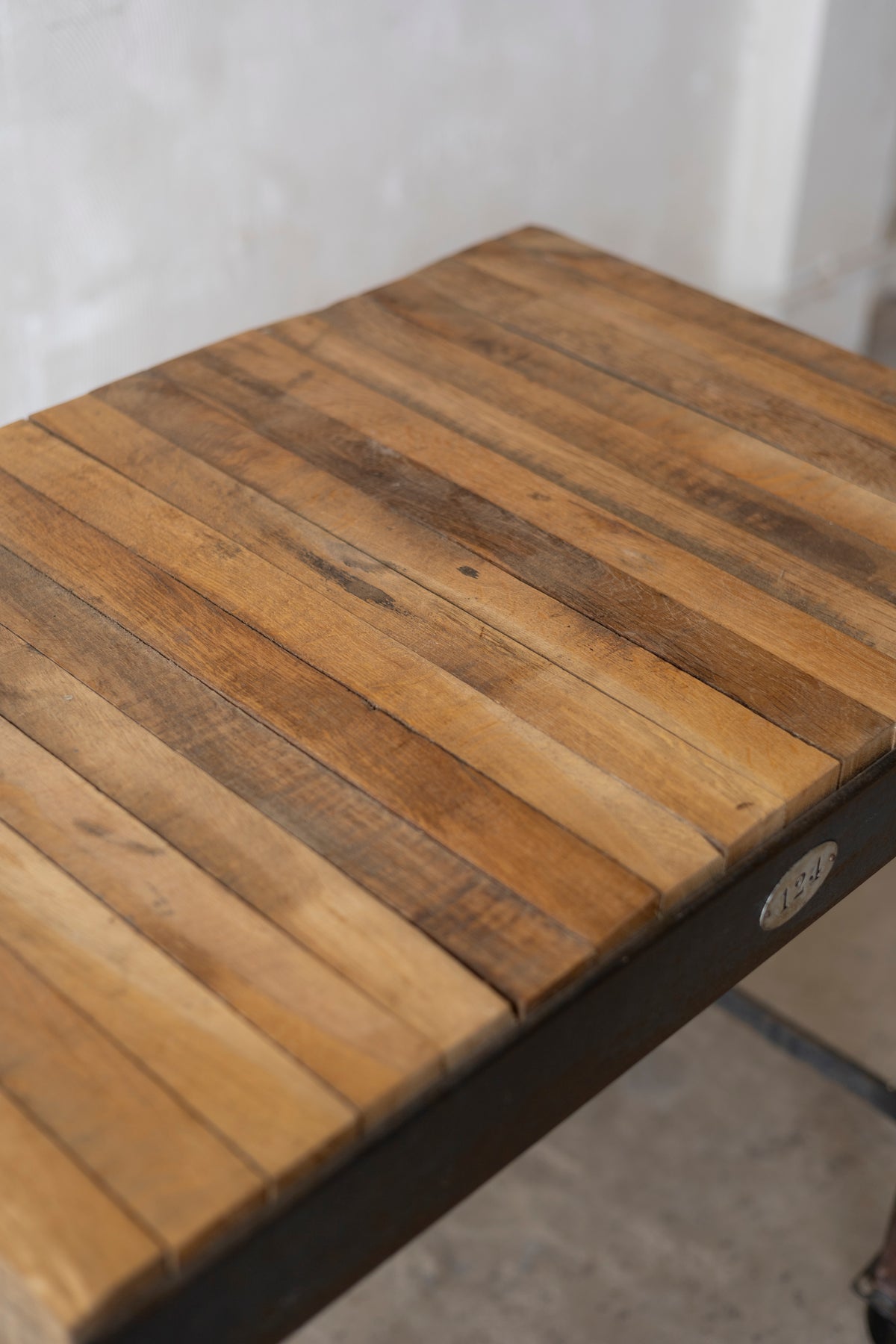 1930s Chartres Rolling Kitchen Island