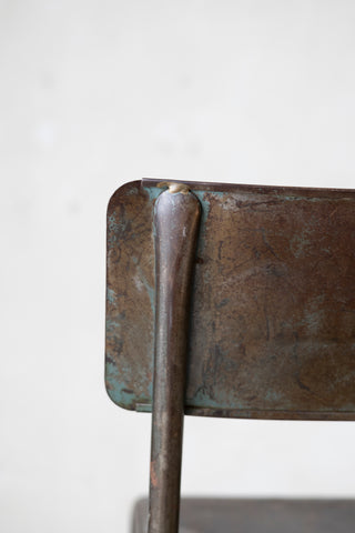 Set of 4 Iron Chairs from France (1920)