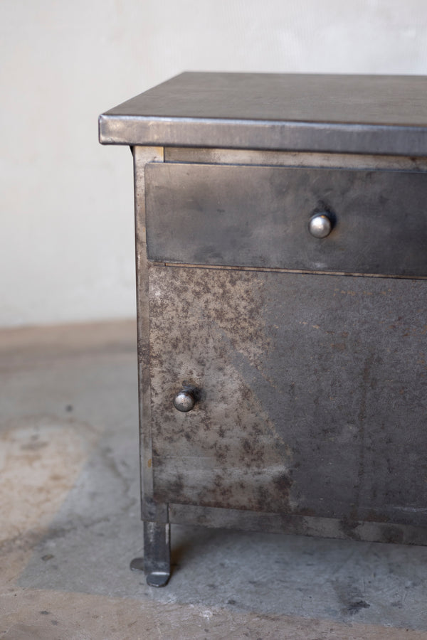 1920s Southern French Industrial Side Table