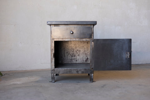 1920s Southern French Industrial Side Tables