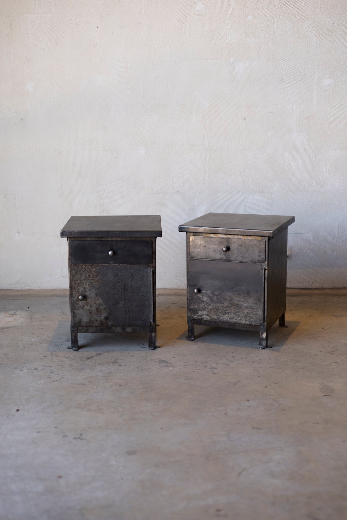 1920s Southern French Industrial Side Table