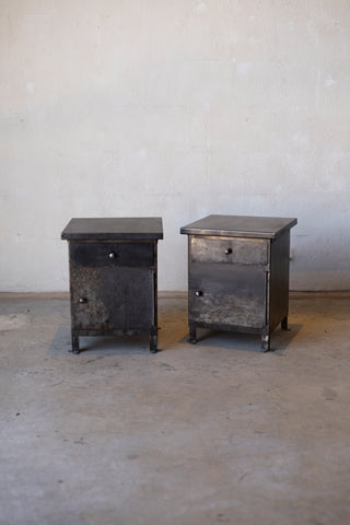 1920s Southern French Industrial Side Tables