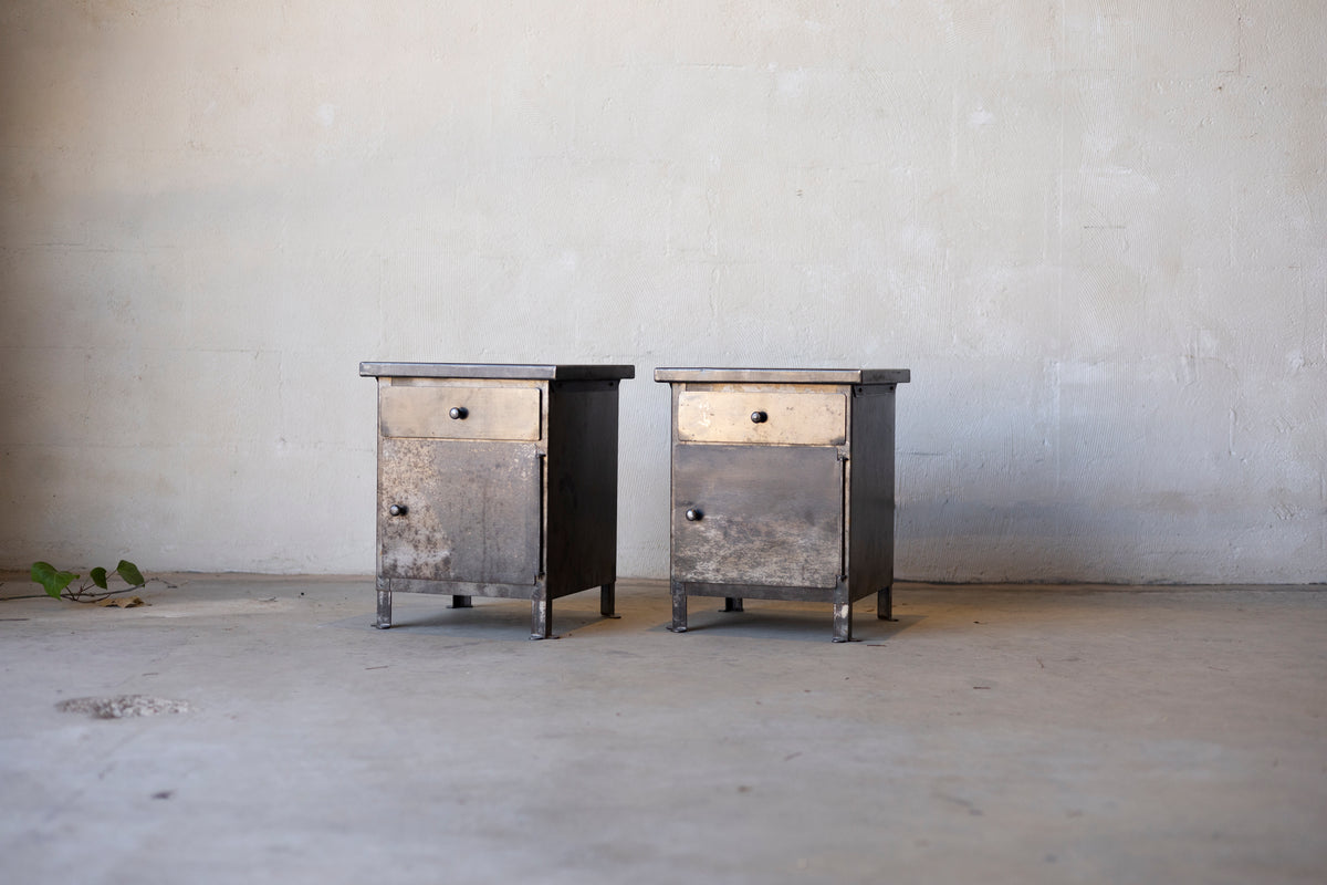 1920s Southern French Industrial Side Table