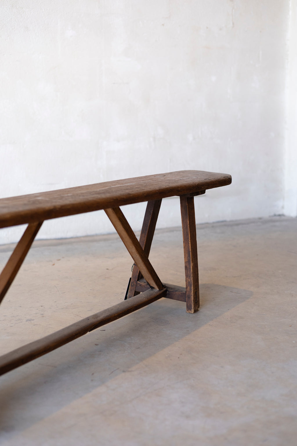 Oak Farmhouse Bench