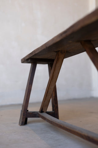 Oak Farmhouse Bench