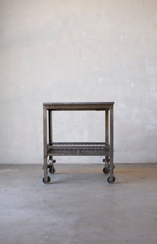 French Zinc-Top Market Cart