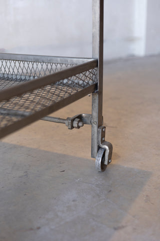 French Zinc-Top Market Cart