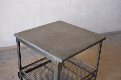 French Zinc-Top Market Cart