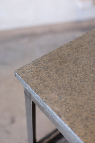 French Zinc-Top Market Cart