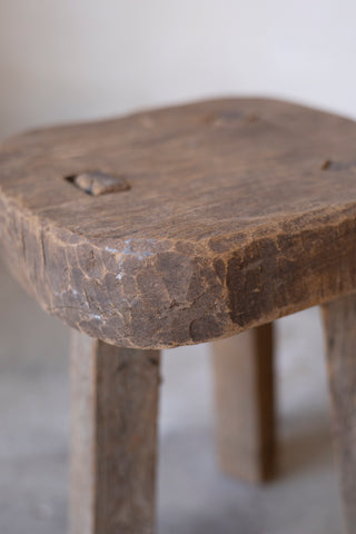 The Hand-Carved Milking Stool