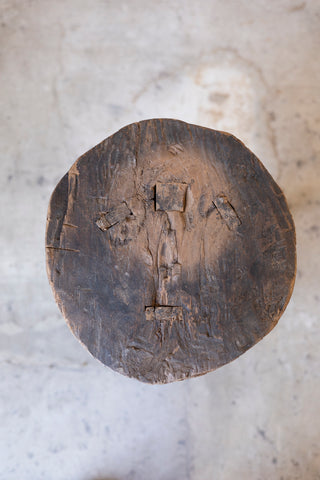 The Hand-Carved Milking Stool