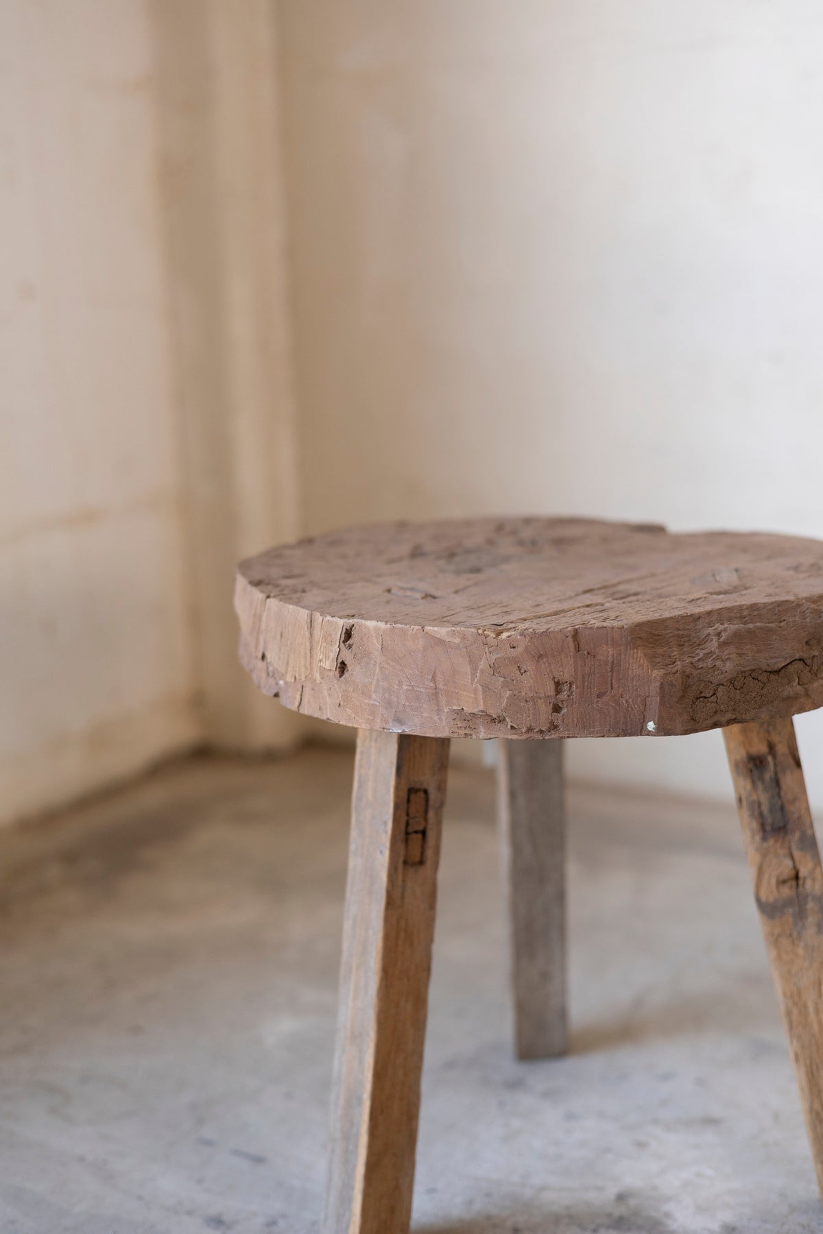 The Hand-Carved Milking Stool