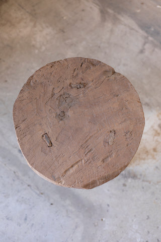 The Hand-Carved Milking Stool