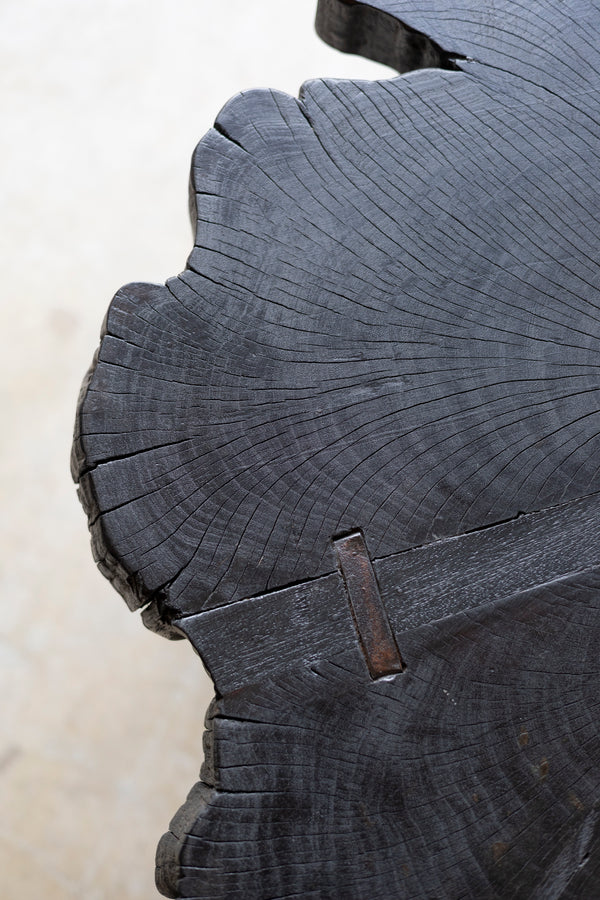 Shou Sugi Ban Live Edge Coffee Tables