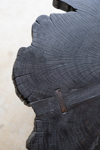 Shou Sugi Ban Live Edge Coffee Tables