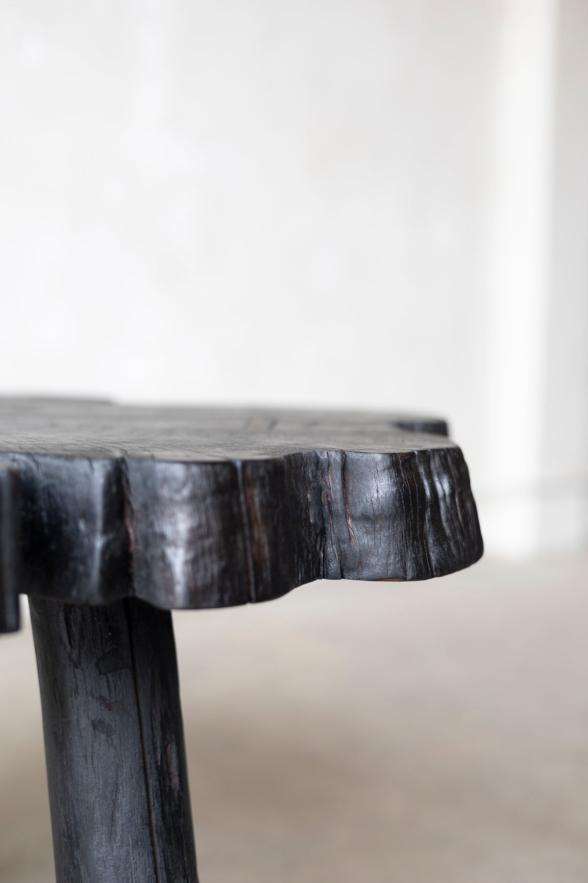Shou Sugi Ban Live Edge Coffee Tables