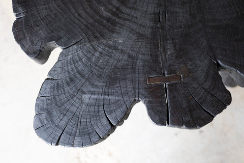 Shou Sugi Ban Live Edge Coffee Tables