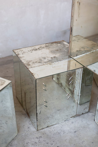 1920's Mercury Mirrored Tables