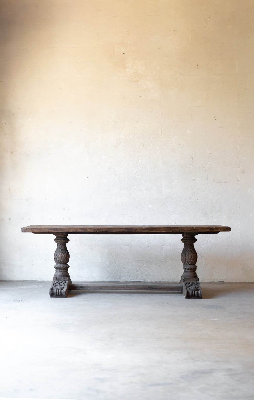 Early 19th-Century French Carved Dining Table