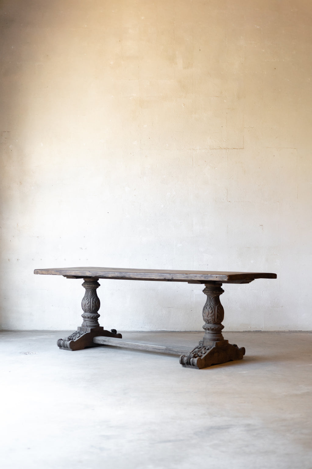 Early 19th-Century French Carved Dining Table