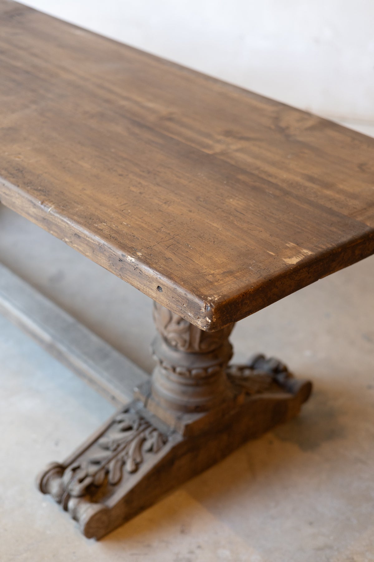 Early 19th-Century French Carved Dining Table