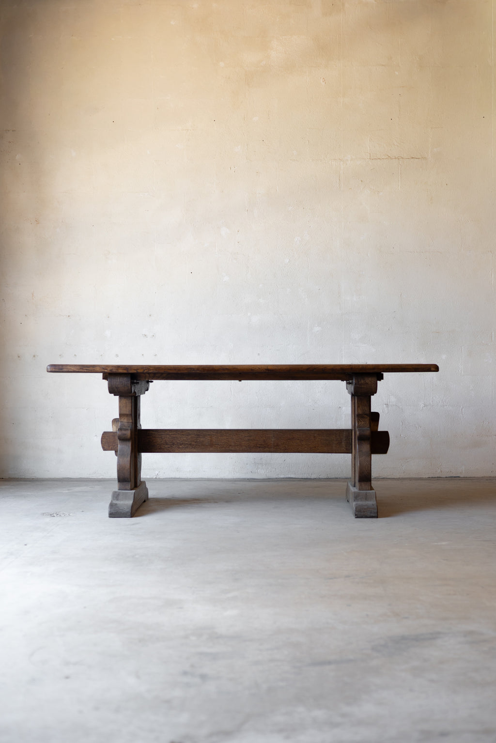 Northern French Oak Monastery Table