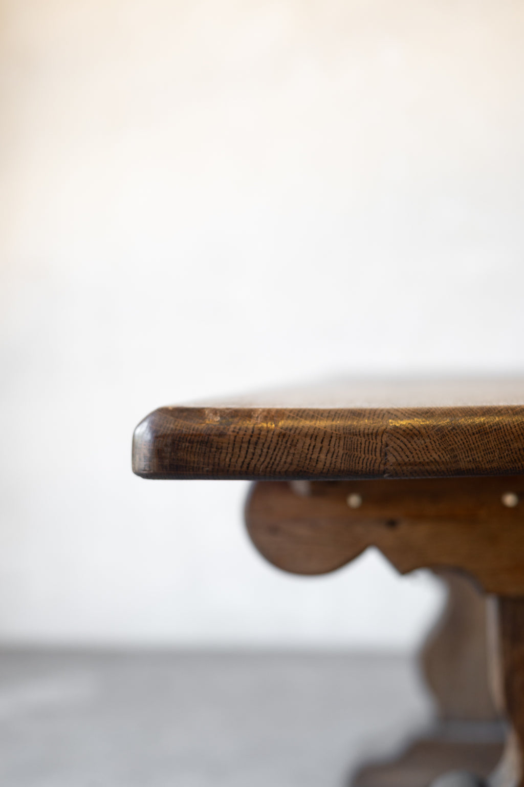 Northern French Oak Monastery Table